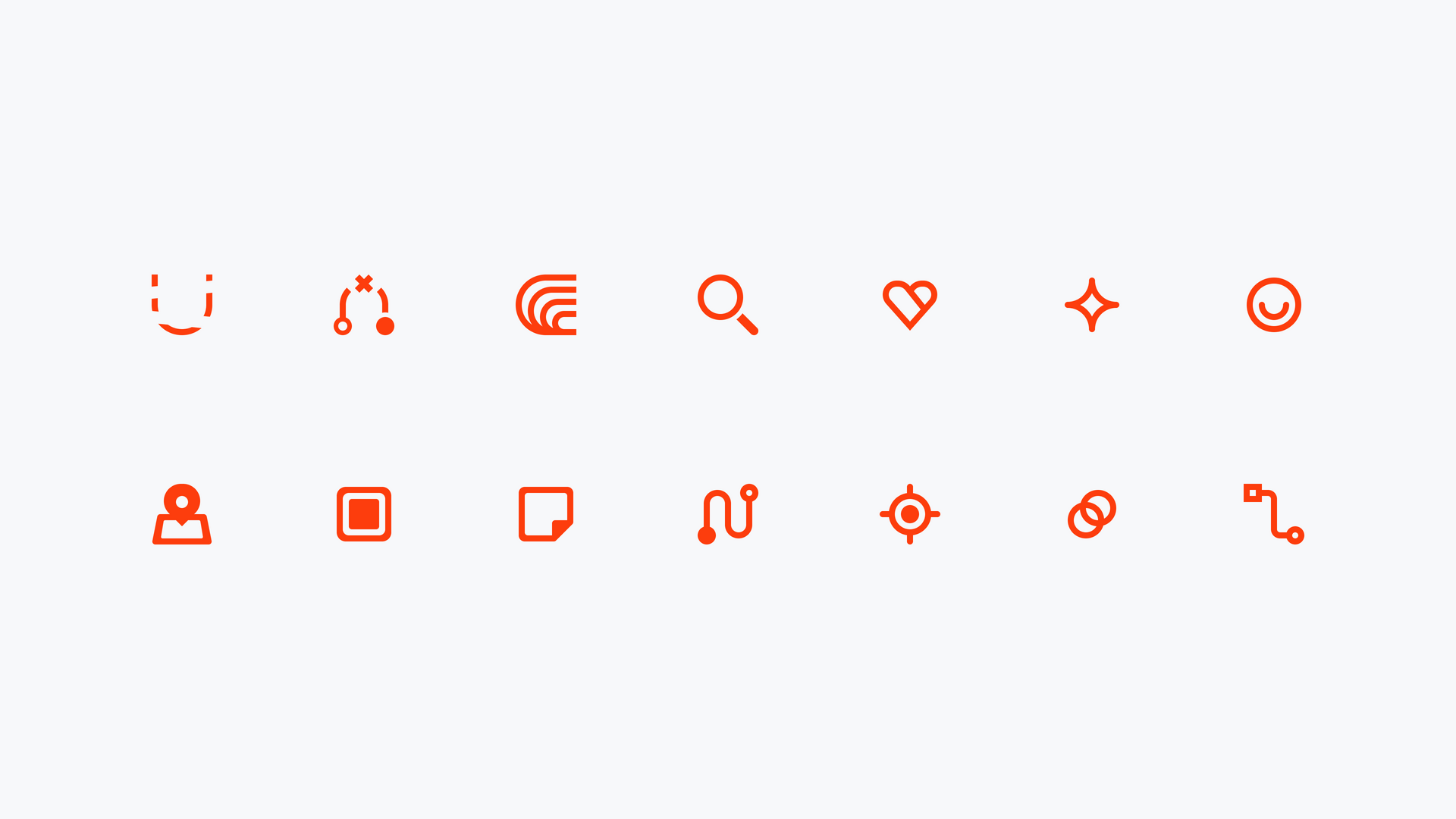 Rebrand design system: iconography